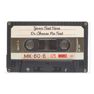 Custom Text / Retro Love Music Cassette Mixtape Rectangular Sticker