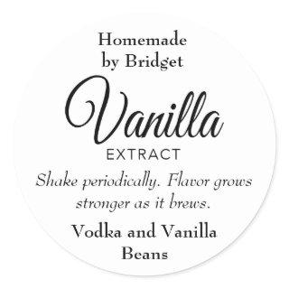 Custom Vanilla Extract Sticker VE025_03bl