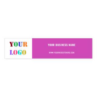 Custom Your Logo Text Personalized Napkin Bands