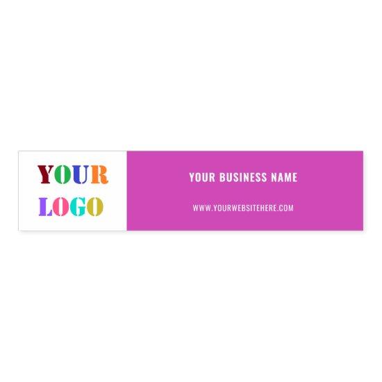 Custom Your Logo Text Personalized Napkin Bands