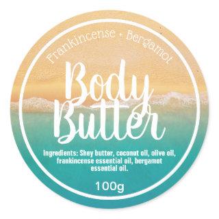 Customizable Body Butter Label