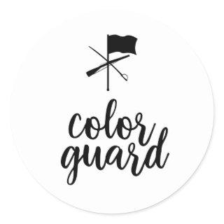 Customizable Color Guard Sticker