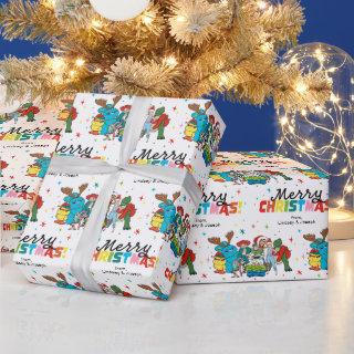 Customizable Colorful Christmas Toy Story