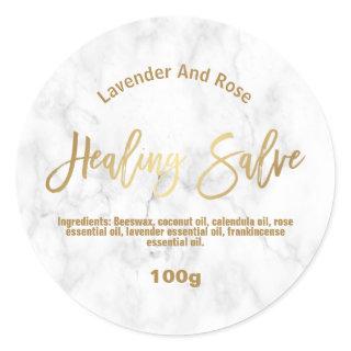 Customizable Healing Salve Label