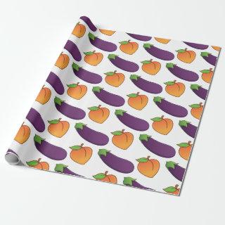 Customizable Peach and Eggplant