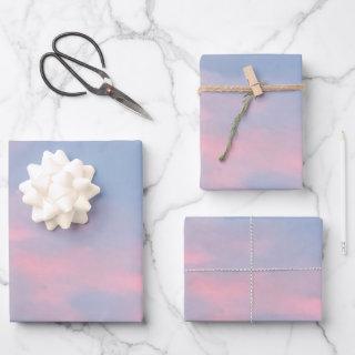 Customizable Pink Clouds  Sheets