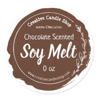 Customizable Soy Wax Melt Label Handmade Business