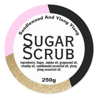 Customizable Sugar Scrub Label