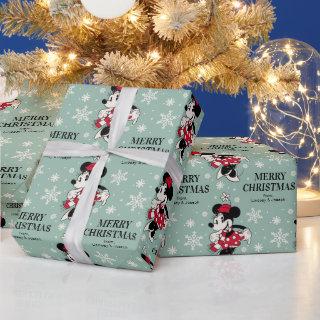 Customizable Vintage Christmas Minnie Mouse