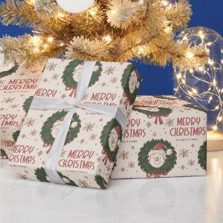 Customizable Winnie the Pooh Christmas Wreath