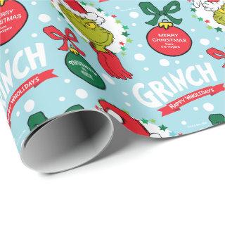 Customize Name - Grinch with Ornaments