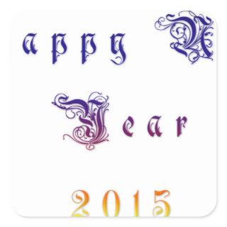 Customize Product Square Sticker