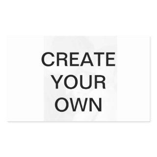 Customize your own rectangular sticker