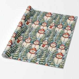 Cute and Cozy Snowman Christmas