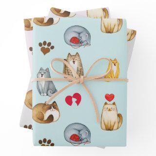 Cute and Funny Cats Cat Lover   Sheets