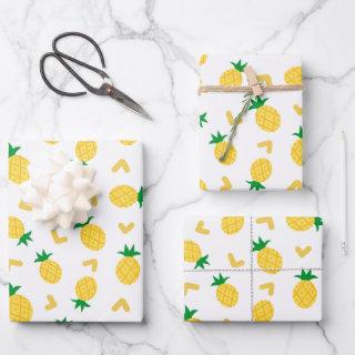 Cute and Funny Pineapple Pattern  Sheets