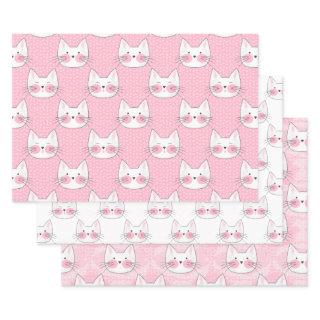 Cute as Can Be Japanese Kitty Cats  Sheets