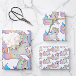 Cute Baby Unicorn Pastel Fantasy Child  Sheets