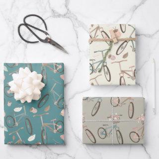 cute Bike lovers tiled pattern  Sheets