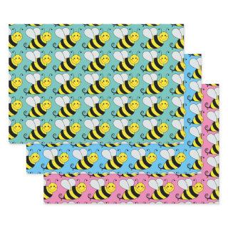 Cute Bumble Bee Pattern | Colorful  Sheets