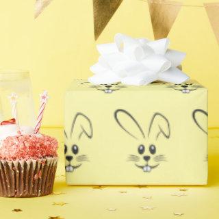 Cute Bunnies On Yellow