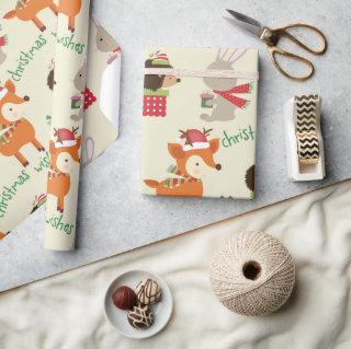 Cute Bunny and Deer Christmas Wishes