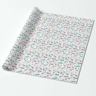Cute Cartoon Llama Pattern