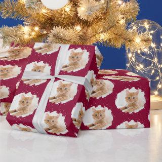 Cute Cat Lovers Personalized Photo Pattern