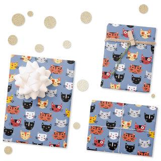 Cute Cat Pattern  Sheets