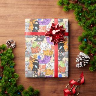 Cute cats pattern