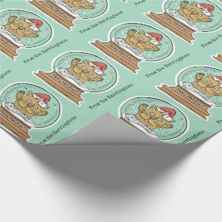 Cute Christmas Cat custom text