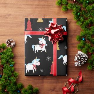Cute Christmas Unicorns Winter Holidays Gift