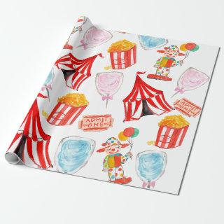 Cute Circus Carnival Kids Party