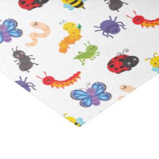 Cute colorful Bug Tissue Paper