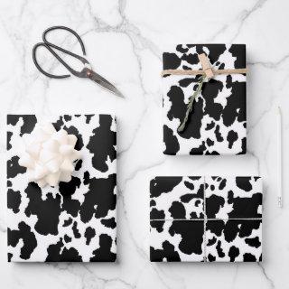 cute cow spots Country pattern party  Sheets