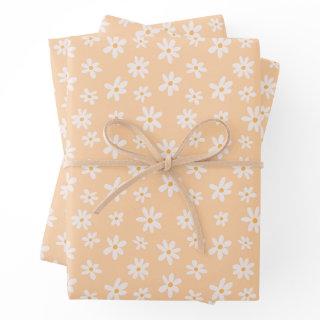 Cute Daisy Flower Pattern  Sheets