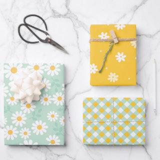 Cute Daisy Flowers Spring Summer Easter Gift  Sheets