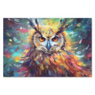 Cute Decoupage owl lovers Tissue Paper