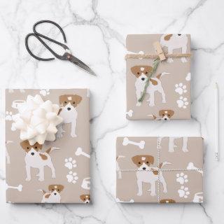 Cute Dog Puppy Paw Prints Pattern   Sheets