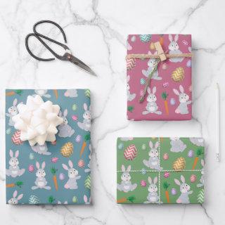 Cute Easter Bunny Rabbit Pattern   Sheets