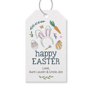Cute Easter Doodles Gift Tags