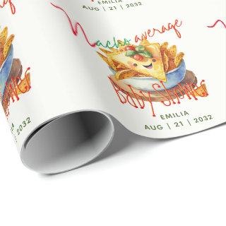 Cute Fiesta Nacho Average Baby Shower Custom