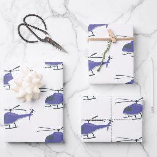 Cute Flying Helicopter  Sheets