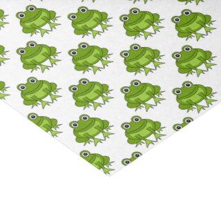 Cute Frog Pattern Tissue Paper
