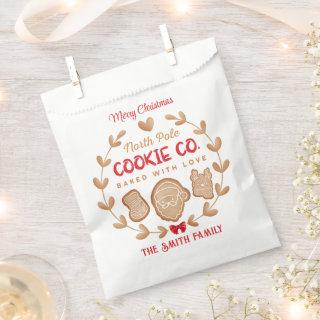 Cute Gingerbread Cookies Christmas Favor Bag