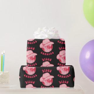 Cute Girly Pink Black Disco Cowgirl Hat