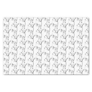 Cute Goat Kid Tissue Paper