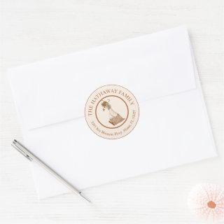 Cute Goose Return Address Label