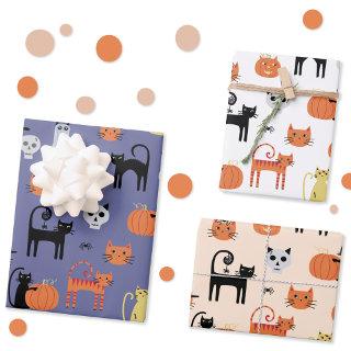 Cute Halloween Cat Spooky  Sheets