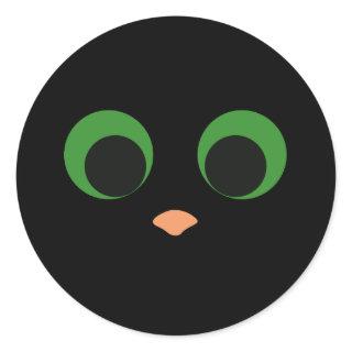 Cute Halloween Cat Sticker for Pop Socket
